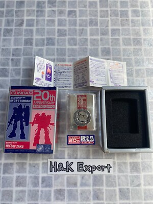 Zippo Gundam 20Th Anniversary Oil Lighter MS06F ZAKU 1998