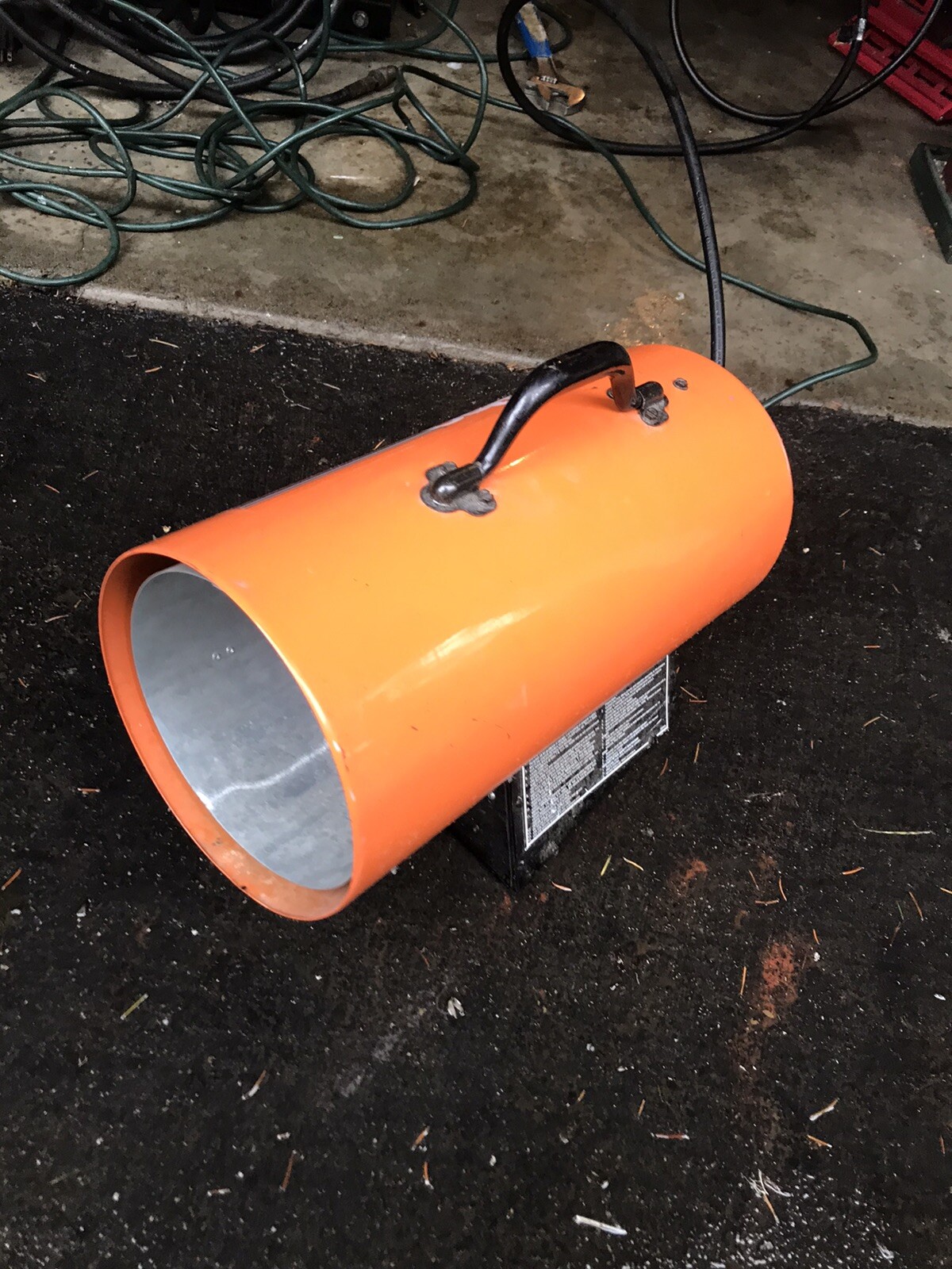 All Pro Forced Air Space Heater Propane 40,000 BTU TESTED NICE SEE | eBay