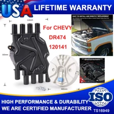 Ignition Distributor Cap and Rotor Kit for CHEVY VORTEC GMC V8 5.0L 5.7L DR474