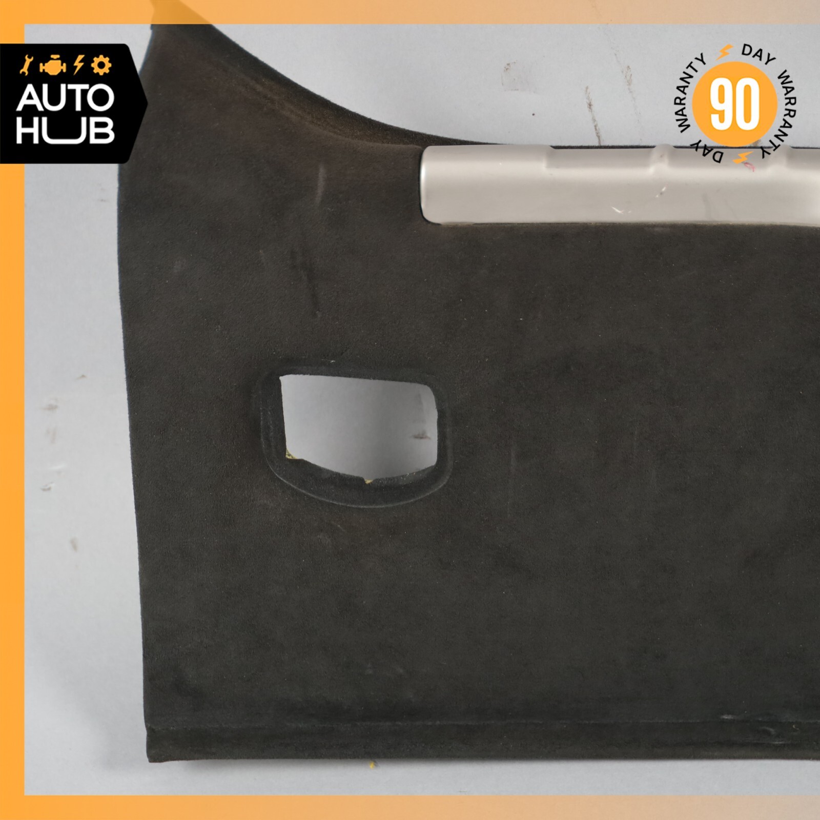 11-16 Ferrari FF F151 Rear Trunk Lid Upper Cover Trim Panel Suede Black OEM 40k