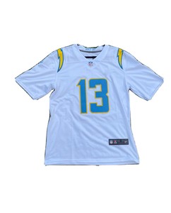 white keenan allen jersey