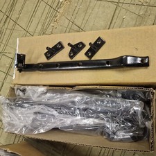 10" ~ 250MM CASEMENT STAY BLACK WINDOW FASTENERS -  PACK of 1