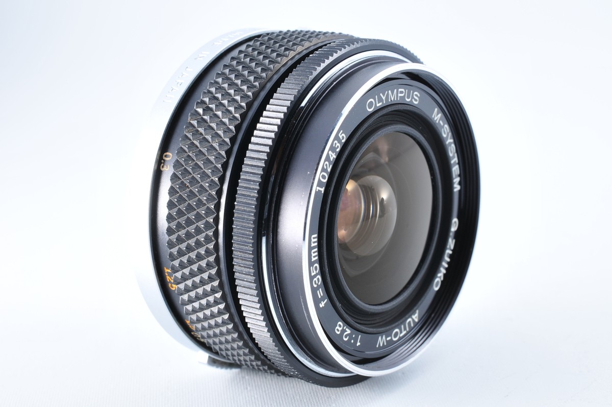 Exc+5] Olympus OM-SYSTEM G.ZUIKO AUTO-W 35mm F/2.8 Lens for SLR