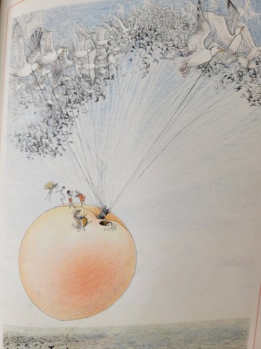 James And The Giant Peach, Roald Dahl, 1st Ed. SIGNED by Nancy Ekholm Burkert - Picture 17 of 21