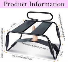 Sex Chair Adjustable Height Sex Bench Sex Stool Weightless Bouncer Chair bdsm