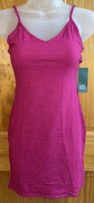 Wild Fable Strappy V-neck Bodycon Dress size S small - Magenta Pink - NEW