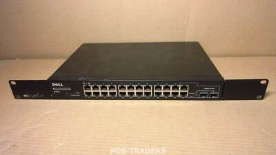 Dell 2724 Managed Switch Gigabit 24x 10/100/1000 + 2x SFP Uplinks INCL RACKMOUNT