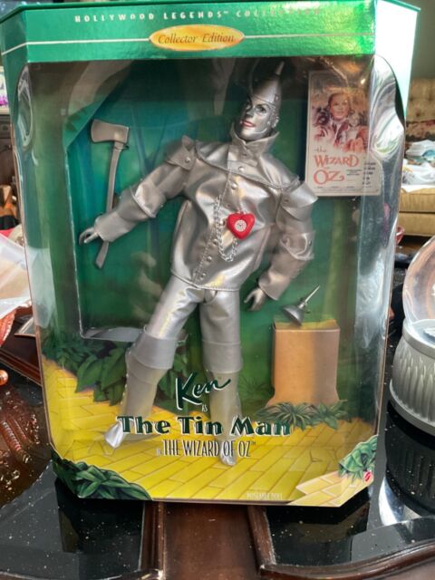 KEN AS THE TIN MAN IN THE “WIZARD OF OZ” MATTEL 1995 POSEABLE DOLL UNOPENED