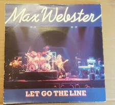 MAX WEBSTER - LET GO TO LINE / MOON VOICES RARE *DEMO* P/S 7" VINYL SINGLE 1979.