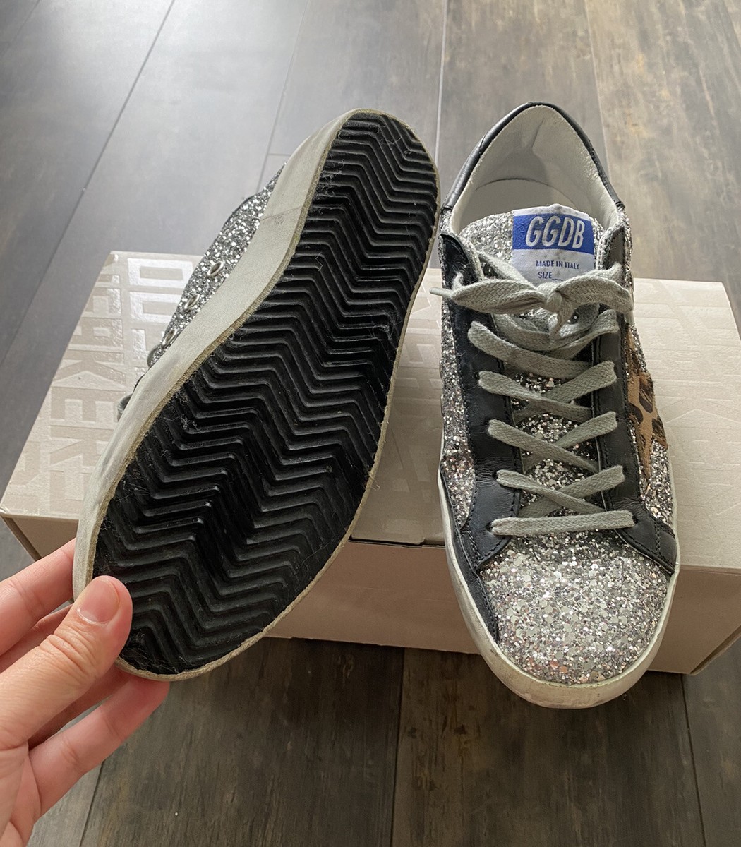 Authentic $595 Golden Goose Superstar Silver Glitter Authentic $595 Golden Goose Superstar Silver Glitter