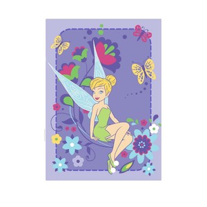 Kinderteppich Tinkerbell 133 X 95 Kinder Teppich Disney Fairies