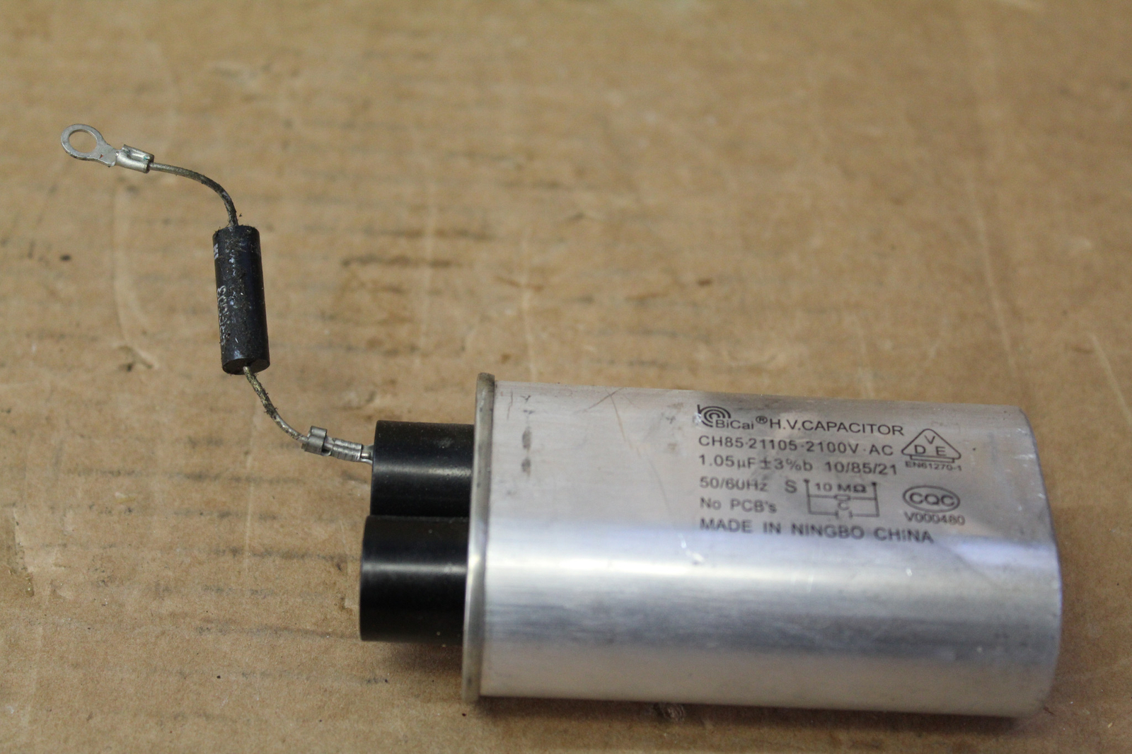 KitchenAid MW/Oven Combo H.V. Capacitor Part W10138798 eBay