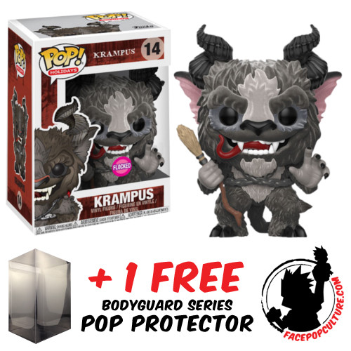 FUNKO POP KRAMPUS FLOCKED #14 EXCLUSIVE 