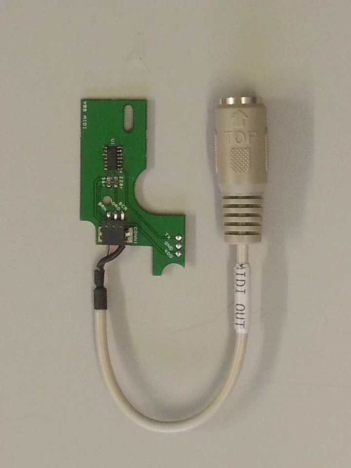 KORG Volca Bass solder-less MIDI out modification board - Image 2 of 4