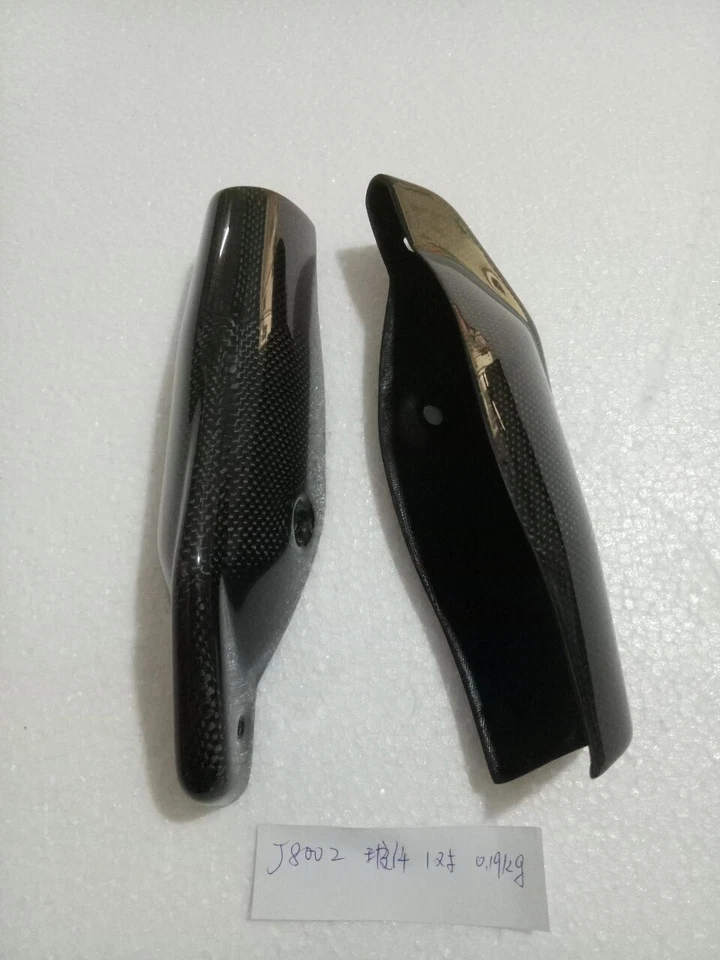 Fork Leg Guards Covers for Ducati Hypermotard 1100 1100s 07-08 Carbon Fiber - Image 3 of 4