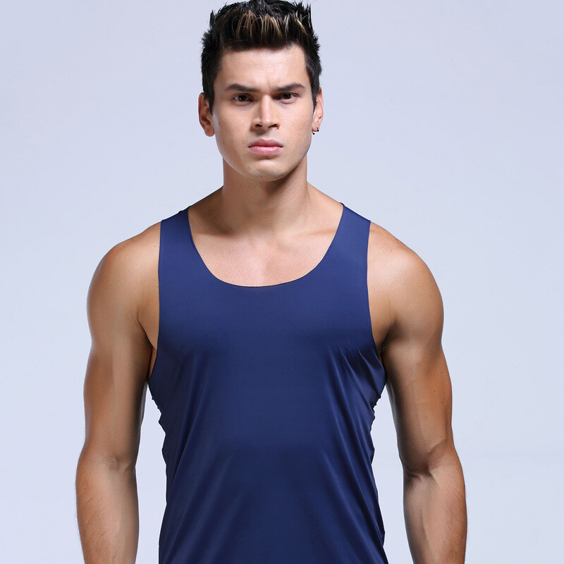 royal blue wife beater