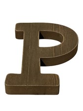Hobby Lobby Wooden Letter P - Wall Home House Decor Craft
