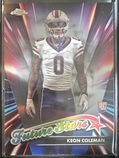 2024 Topps Chrome Football - Keon Coleman Future Stars #FS-10