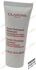 2 pack Clarins Gentle Foaming Cleanser W/ Cottonseed .8oz/30ml New Unbox