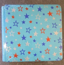 Creative Memories TOTALLY AWESOME! 8x8 Turquoise Mica Foiled Album Cover Kids/Te