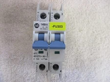 Allen Bradley 10A Circuit Breaker 2 Pole  1489-A2C100   Ser A