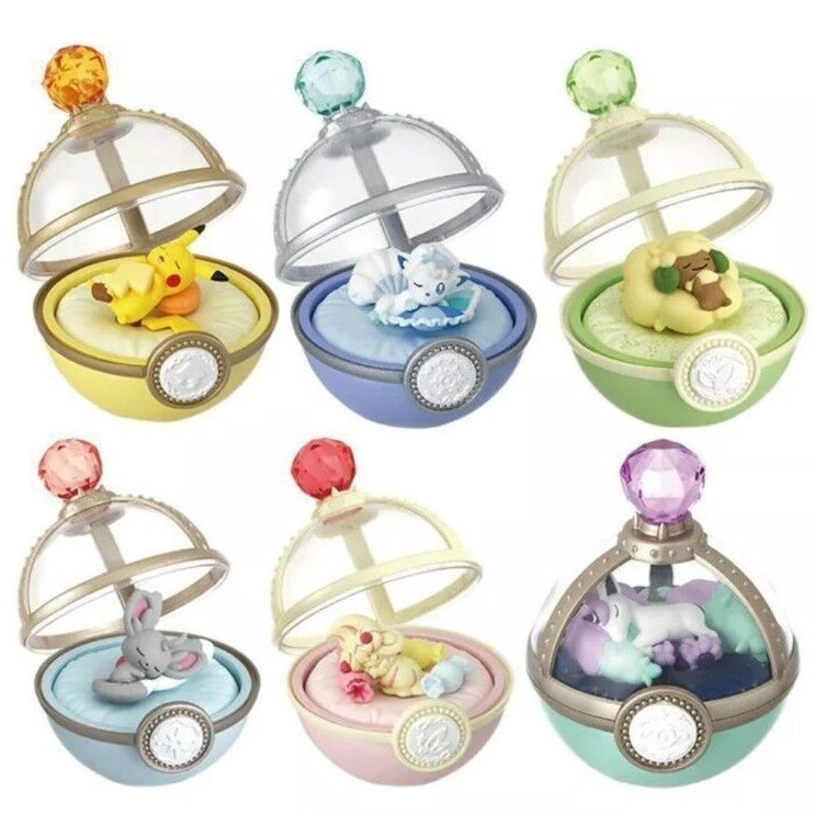 Pokémon Dreaming Case Figurine Pokemon Toy Pokeball Sleeping