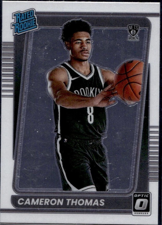 2021-22 Panini Donruss Optic - Rated Rookie Cameron Thomas #153 (RC)