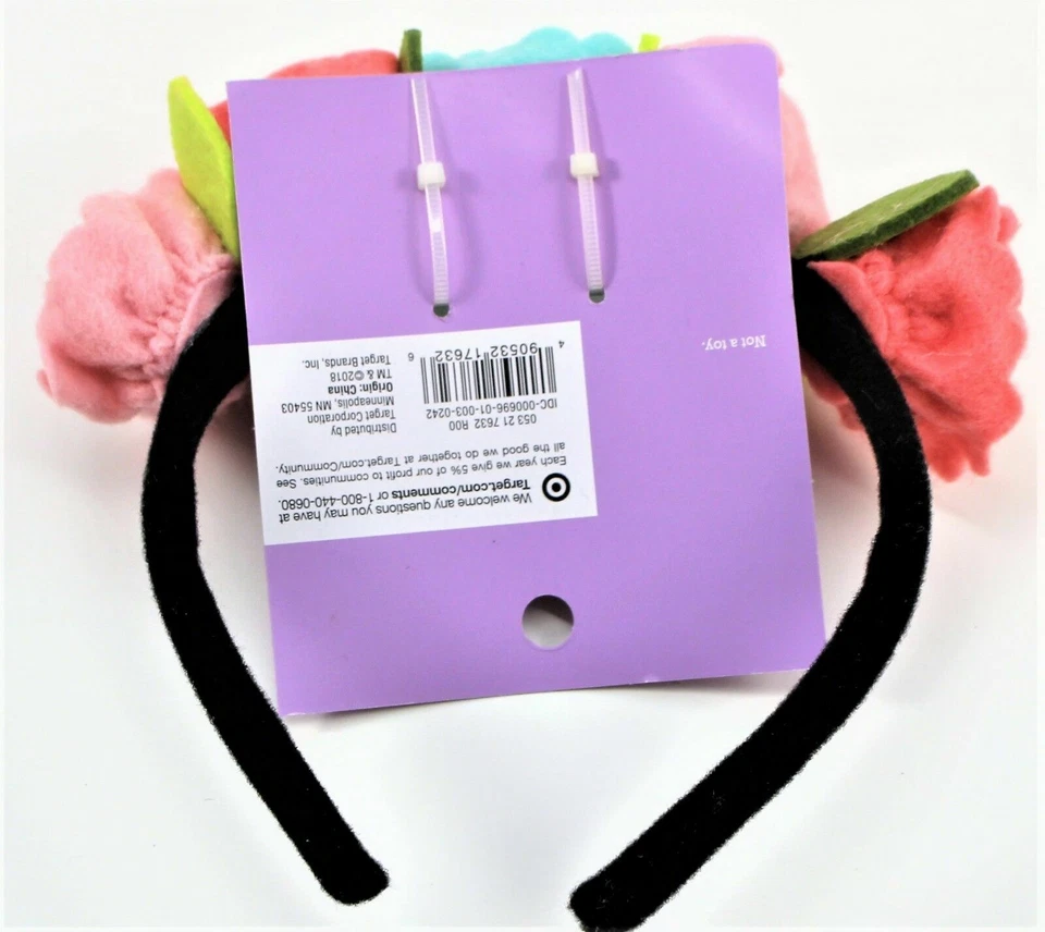 Комплект из 6 - Spritz ™ девочек цветочный повязки на голову - цветами короны - новый  - Изображение 4 из 4