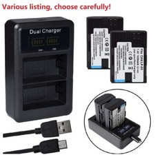 LP-E6 Battery or charger for Canon EOS 5DS 5DS R, 5D Mark II Mark III,5D Mark IV