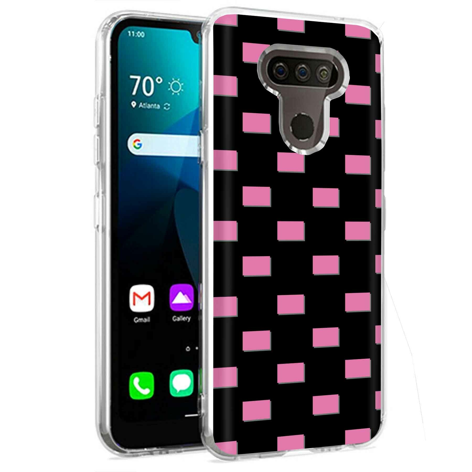 Phone Case for LG Harmony 4,Premier Pro Plus,K41, Fight Club Soap Print