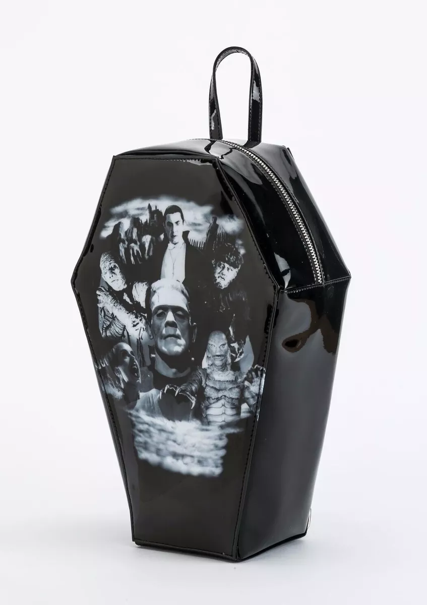 Coffin backpack purse sales