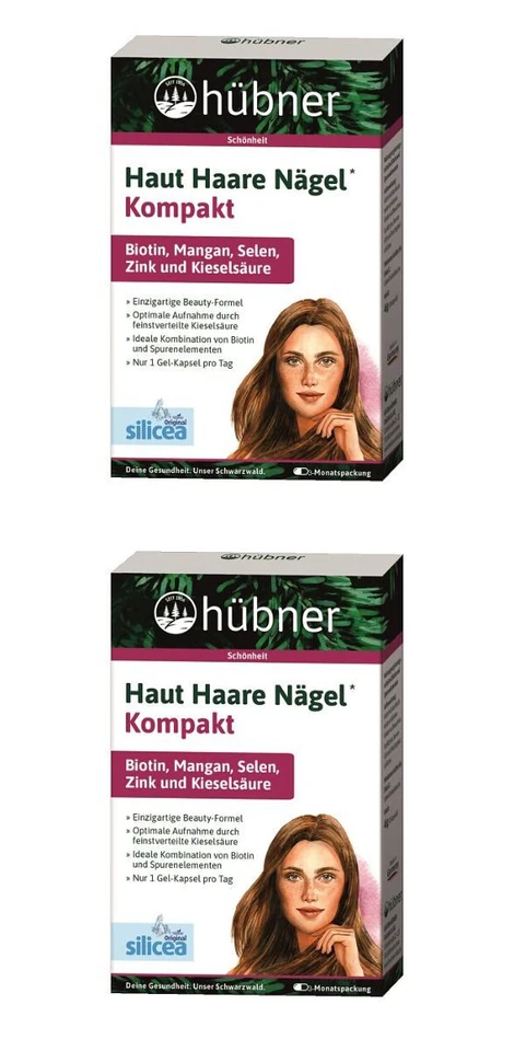 ANTON HÜBNER GMBH Silicea Gel-Kapseln 6-Monatskur 180 Kps. 274g (206,57 € per Kg)