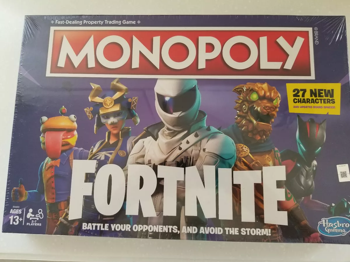 Fortnite Account Monopoly Collectors Board Game New Sealed