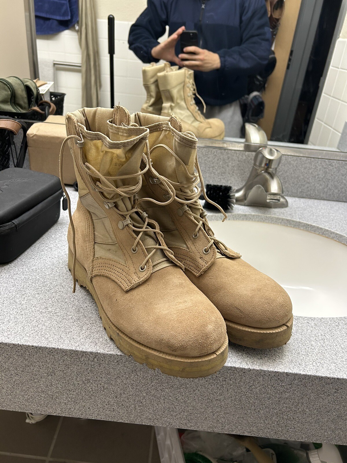mens military boots size 10 New eBay