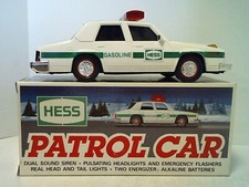 1993 Hess Patrol Car Dual Siren & Flashing Lights in Original Box - 090624JET3-N