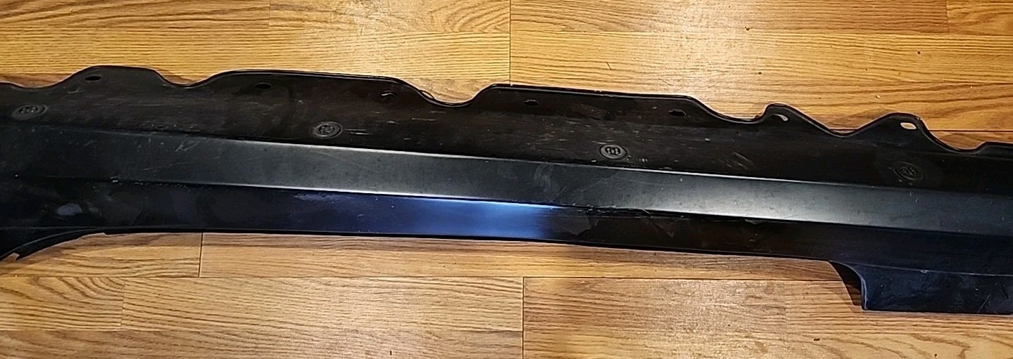 BRABUS 2003-2008 MERCEDES SL500 LEFT PASSENGER SKIRT ROCKER PANEL BLACK OEM