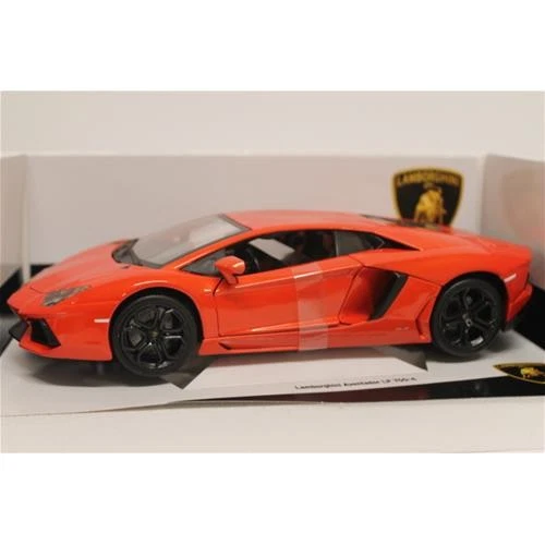 1:18 BURAGO Lamborghini Aventador Lp700-4 2011 Orange Met BU11033OR - Immagine 2 di 4