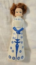 Vtg Betty Bubbles Empty Bubble Bath Doll Bottle Made In USA 1960s Era