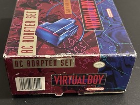 Nintendo Virtual Boy AC Power Adapter Set with Box Tested & Works OEM Authentic