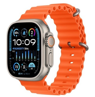 Apple Watch Ultra 2 [GPS + Cellular 49mm] Smartwatch with Rugged Titanium Case