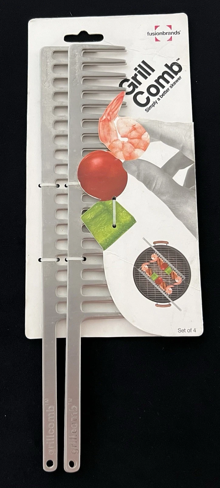 FusionBrands Grill Comb Skewers