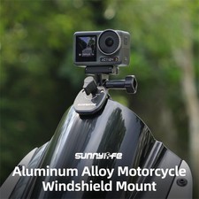Motorbike Camera Clip Mount Windscreen Bracket for DJI Action/Pocket/Insta 360