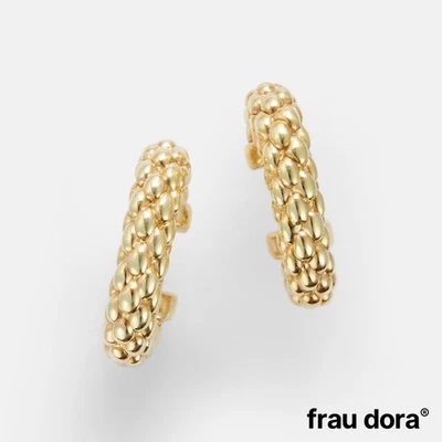 FOPE Eka Tiny Ohrringe Creolen · 750/- 18 Karat Gelbgold - Bild 1 von 4