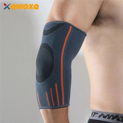 Ellenbogenbandage Unterstützung Kompression Sleeve Tennis Golfer Arthritis Schmerzen Fitnessstudio einfach UK