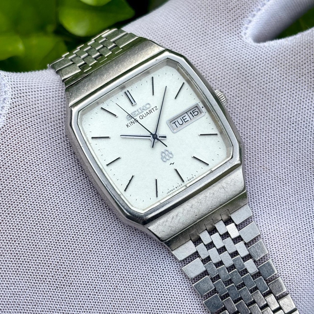 ※専用　SEIKO KING QUARTZ 雪目 Vintage Seiko King Quartz Snowflake & Frosted Twin Quartz Japan