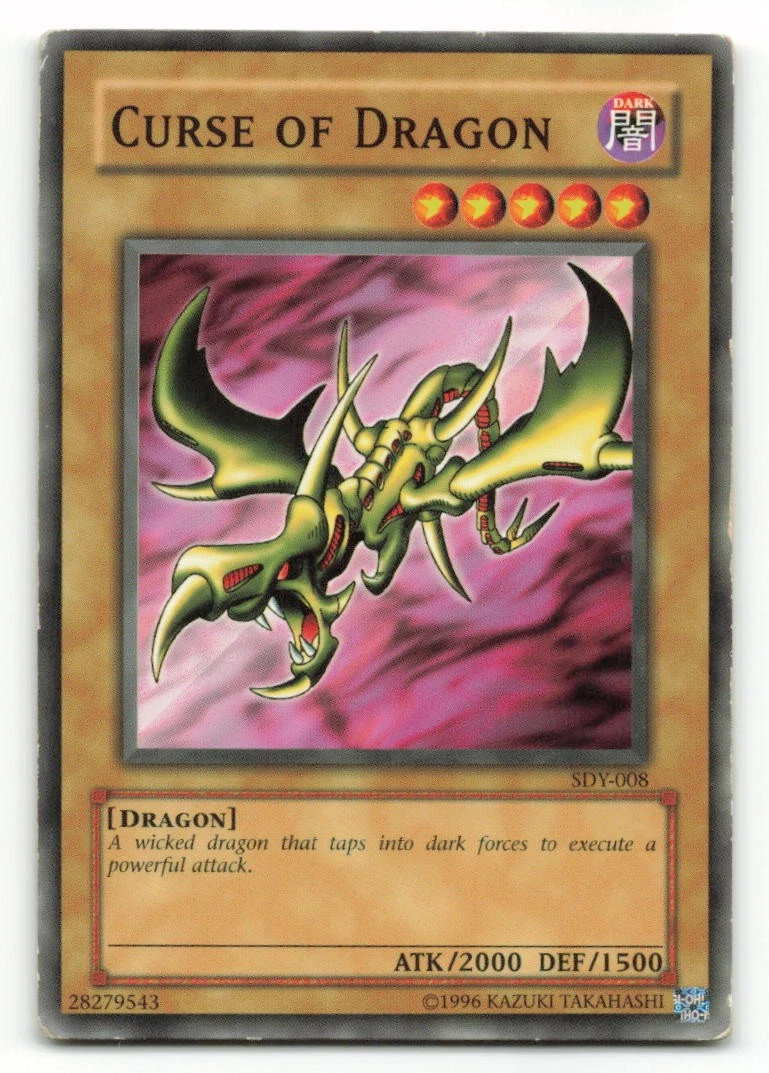 【ARS10】Curse of Dragon 初期 Asian English Yugioh Curse Of Dragon for sale | eBay