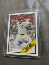 2023 Topps Baseball Greg Weissert 35th Anniversary 1988 Rc Auto Yankees 