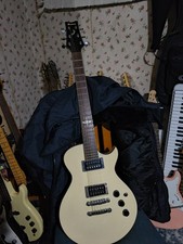 Ibanez ART 100 White w/ Black Binding. Good Condition
