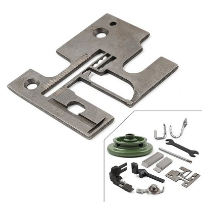 GN1-1 Overlock Sewing Machine Parts Presser Foot Looper Knives Needle Plate+