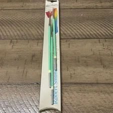 Robert Simmons Vintage  Brushes  Unused Set CRAFT PAINTER SHADER ROUND BRUSH X 3